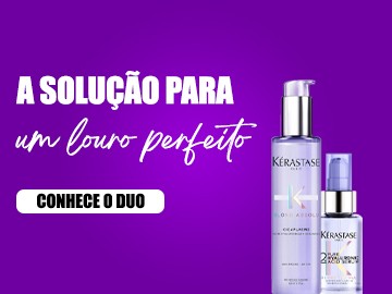 Duo K�rastase para prote��o dos cabelos louros