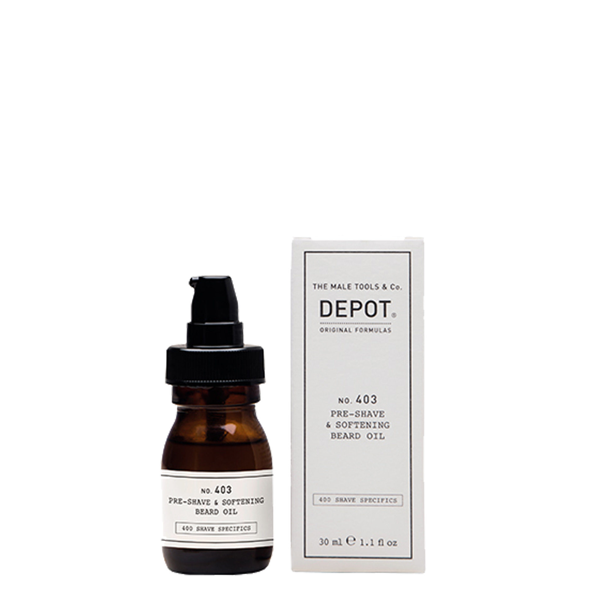403. Pre-shave e softening beard oil 30ml