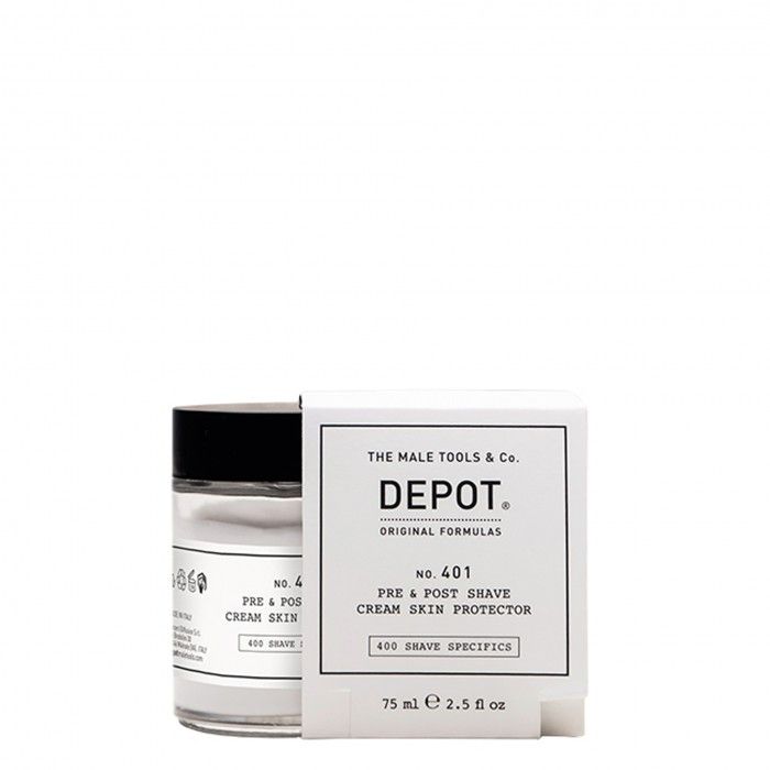 Depot Nº 401. Pre&Post Shave Cream Skin Protector 75ml