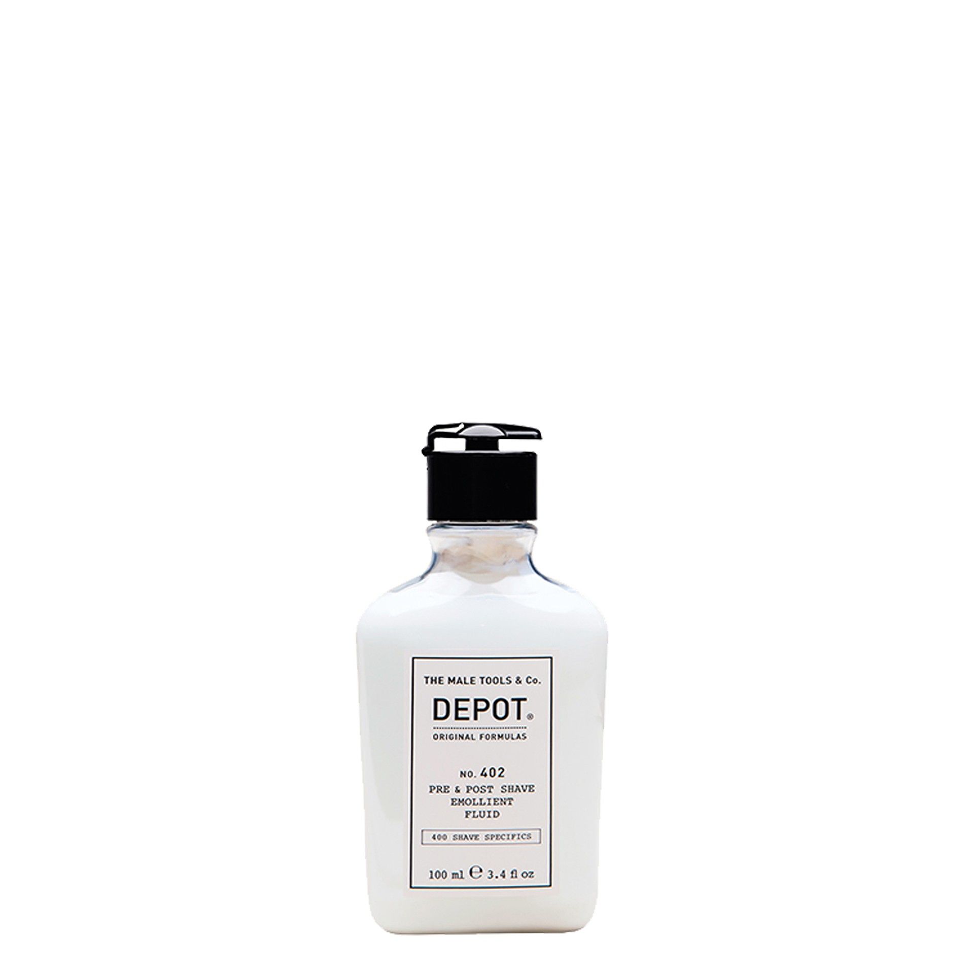 402. Pre e post shave emollient fluid 100ml