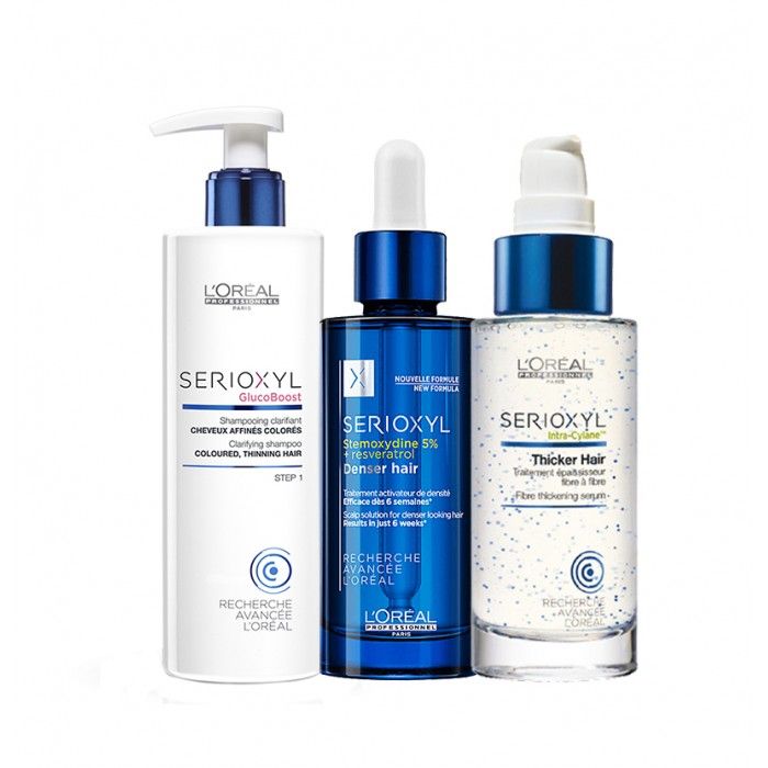 Pack Serioxyl Densidadecabelos pintados