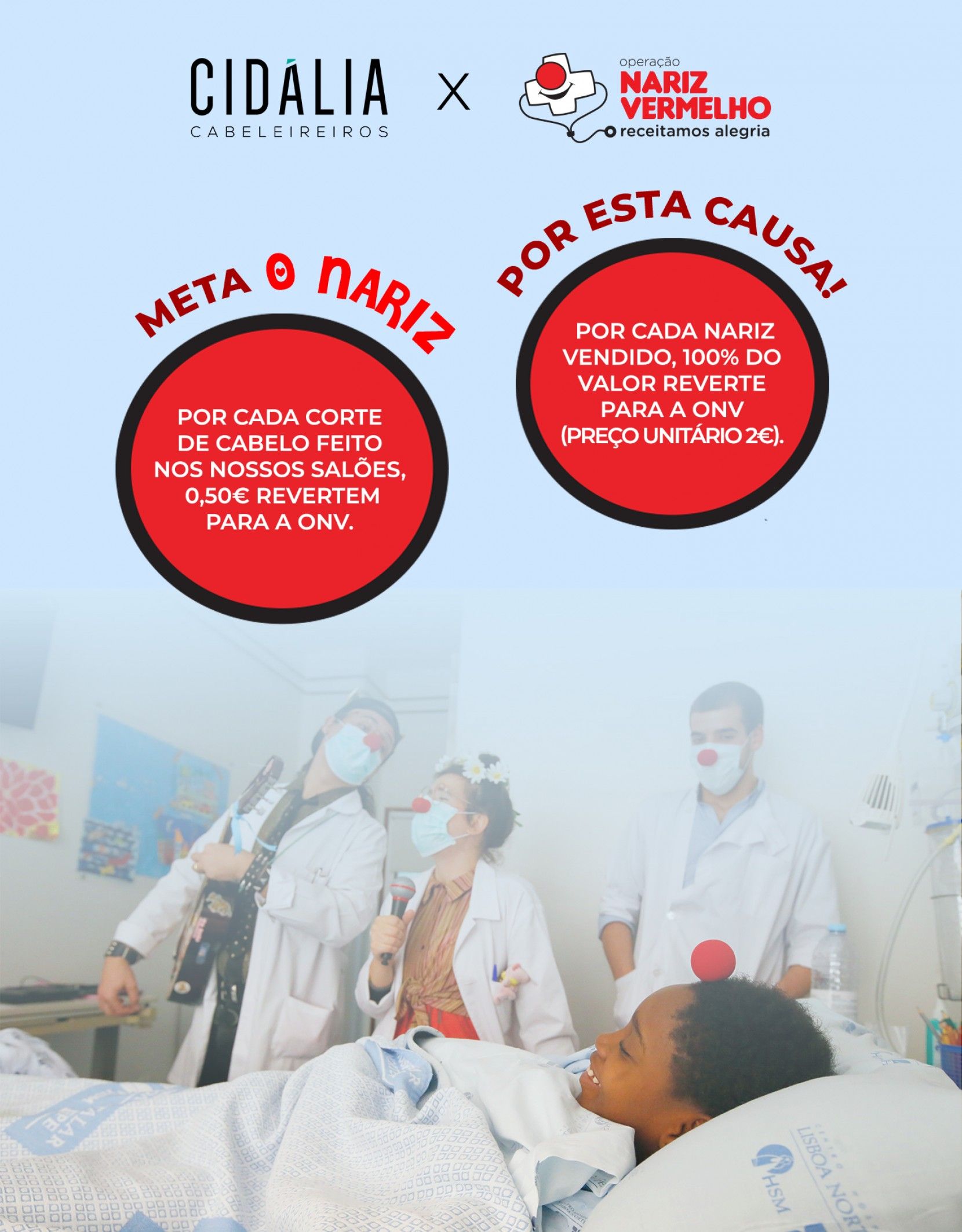 Cidlia Cabeleireiros x Operao Nariz Vermelho