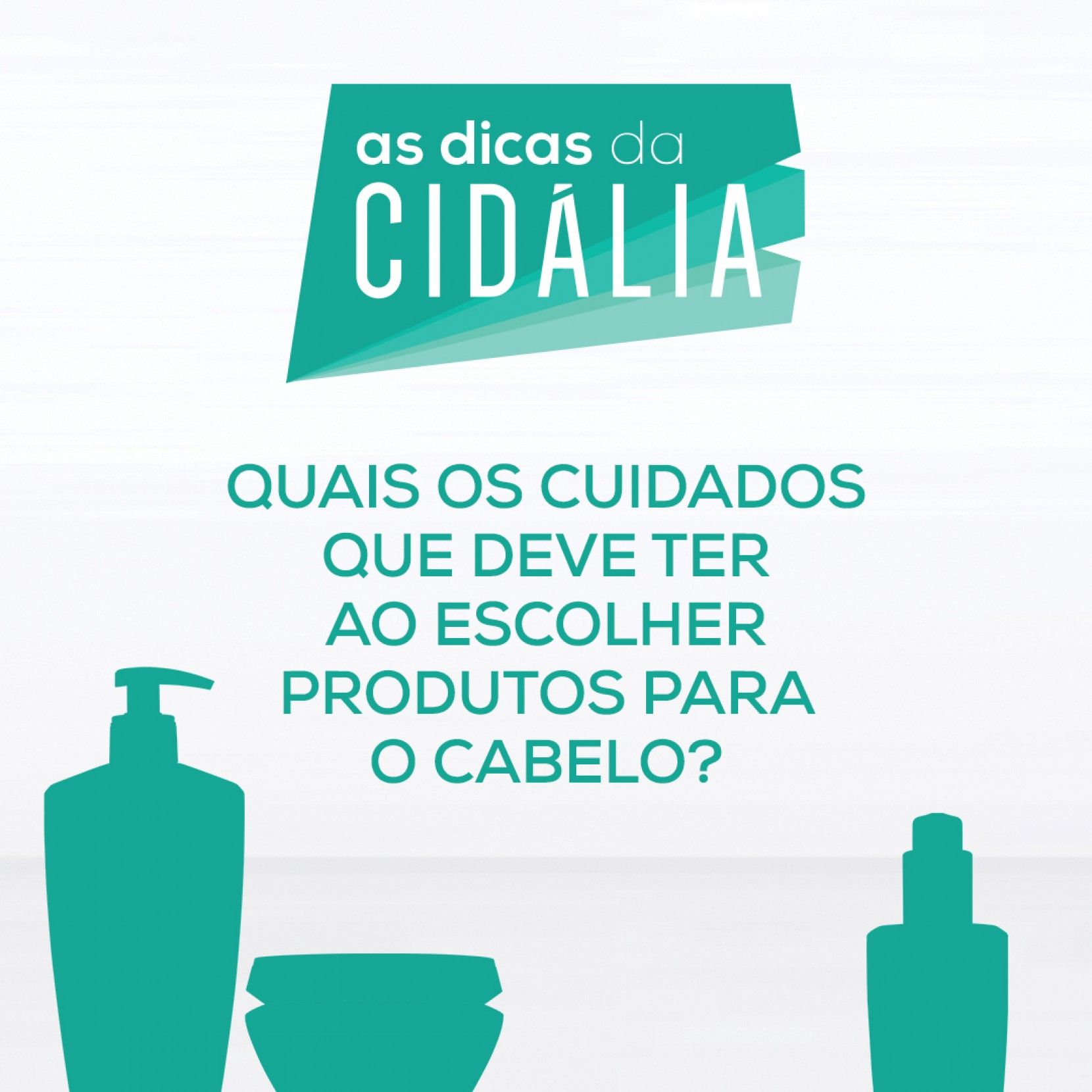 Conhea o seu tipo de cabelo!😊
