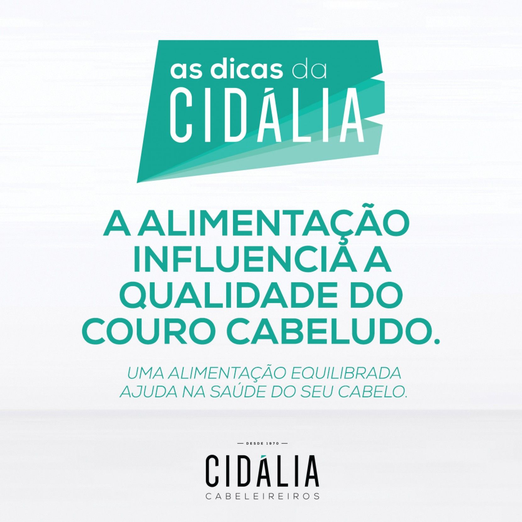 O Casamento entre a alimentao, o cabelo e o couro cabeludo💓