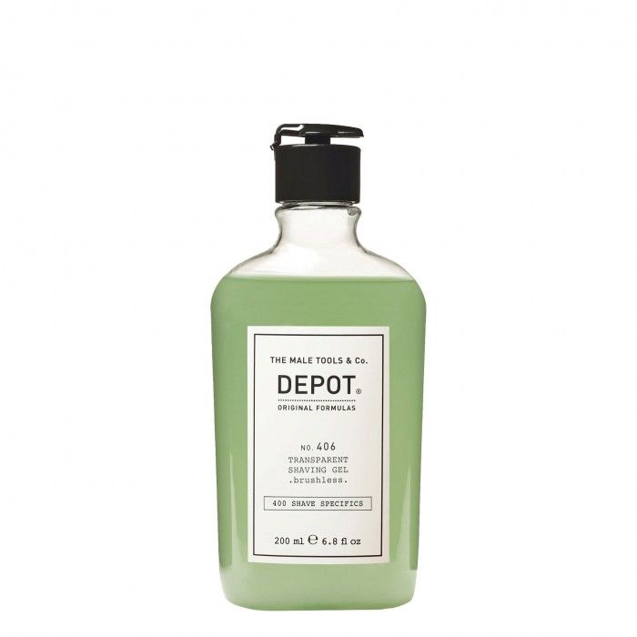 Depot 406. Transparent shaving gel 200ml