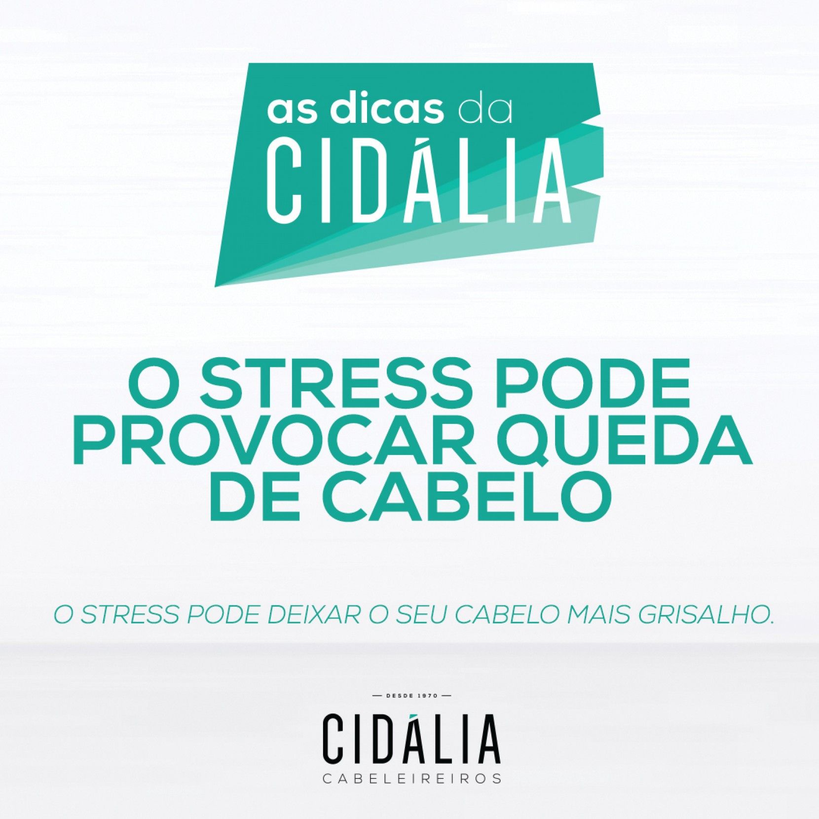 O stress influencia o seu cabelo!⚠