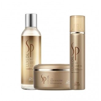 Pack Wella SP Luxe Oil Ultimate Style cabelos grossos