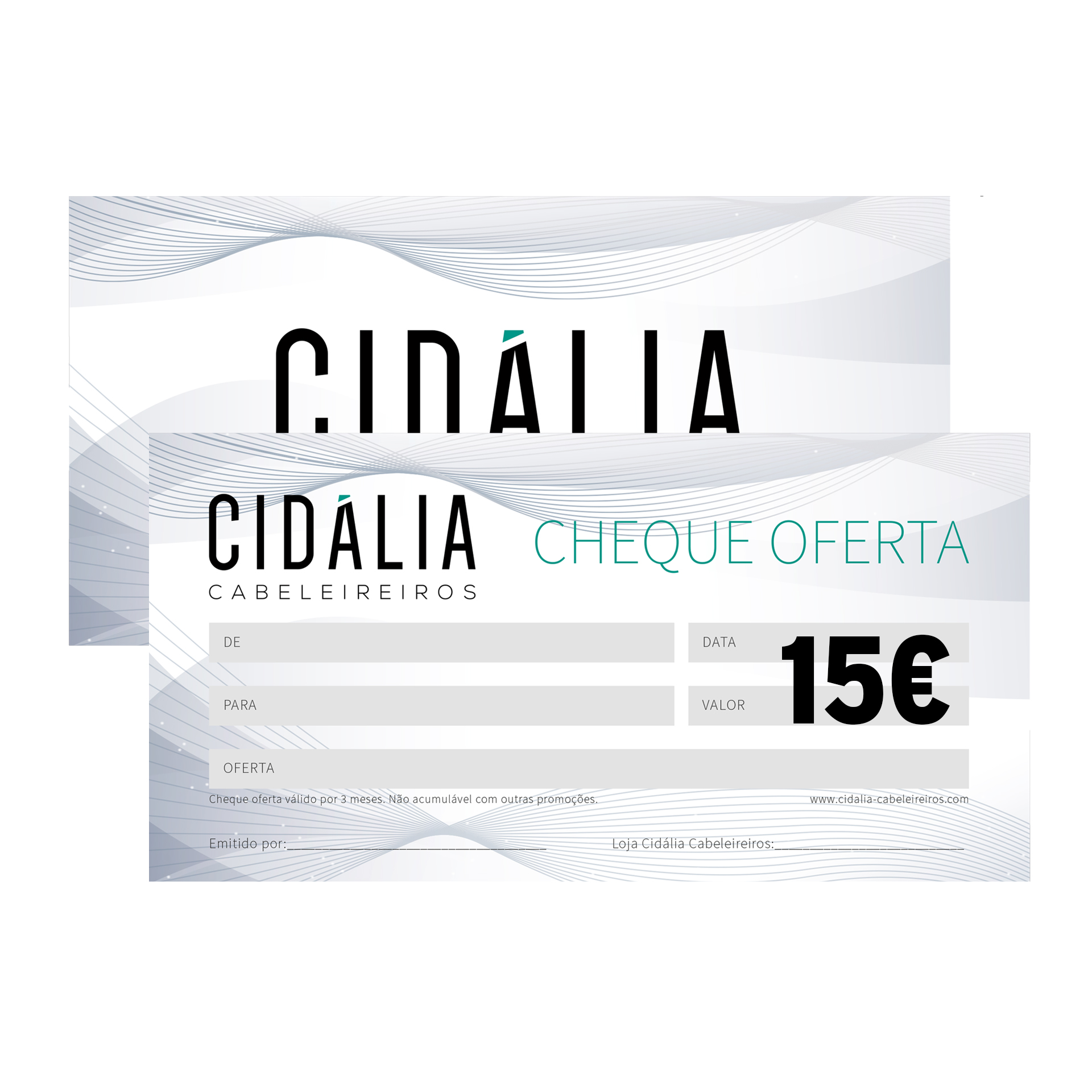 Cheque Oferta 15€