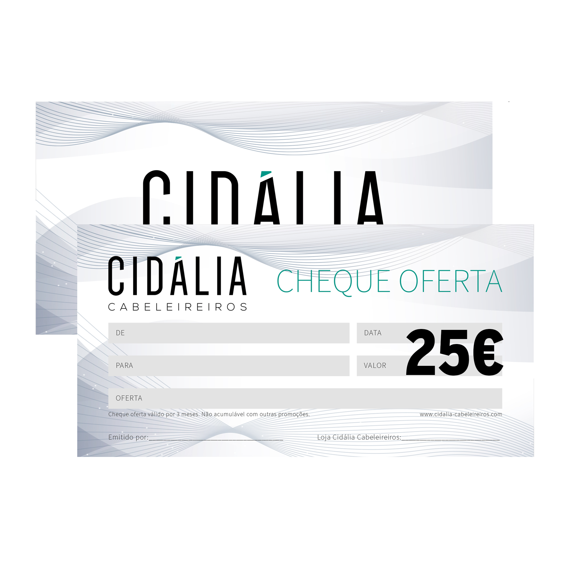 Cheque Oferta 25€