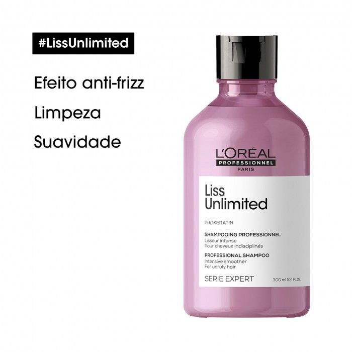 L`Oréal Serie Expert Liss Unlimited Shampoo 300ml