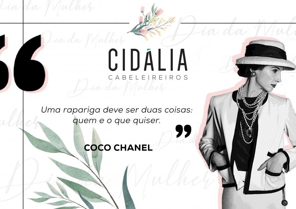 Personalidades Femininas- Coco Chanel 💪