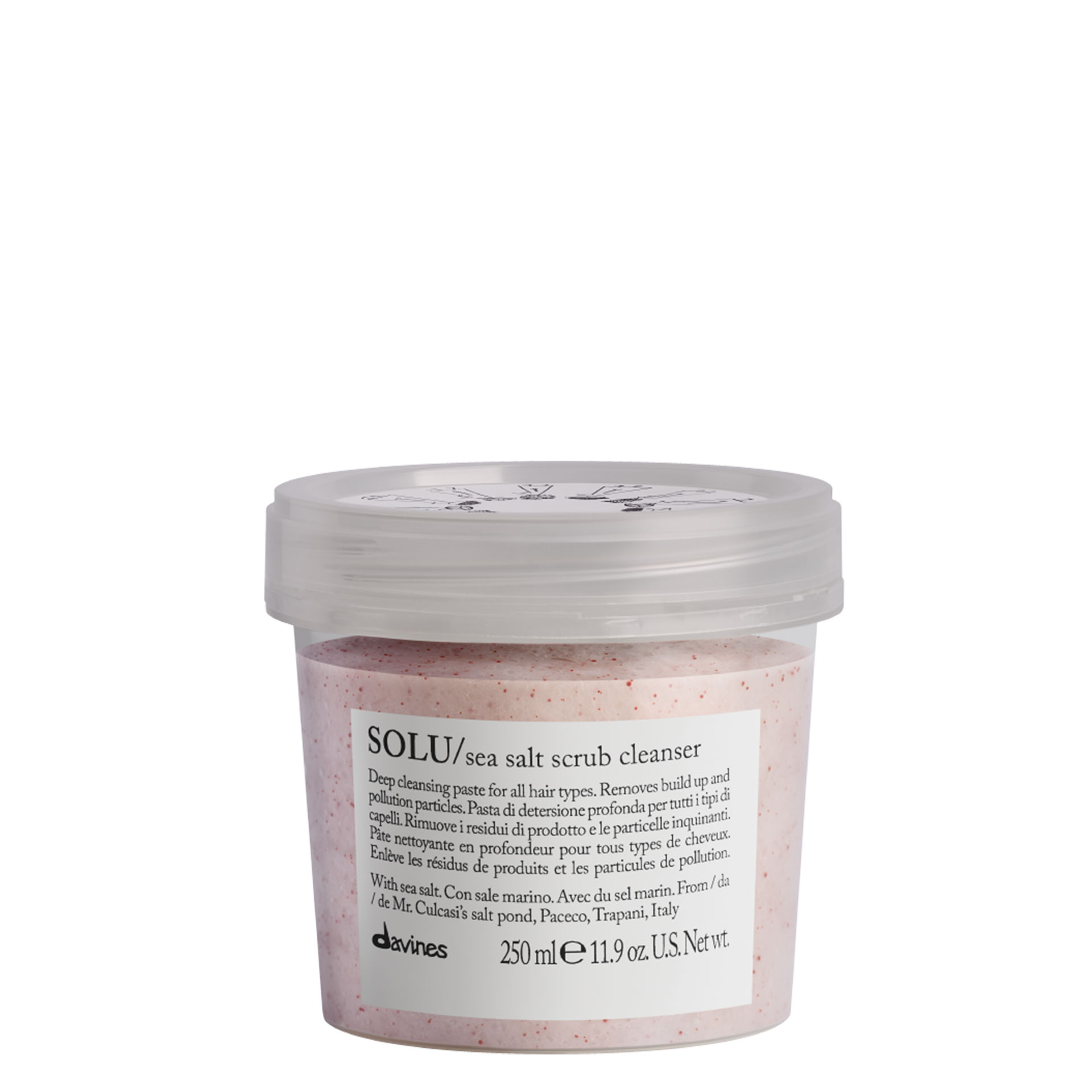 Davines SOLU Sea Salt Scrub 250ml