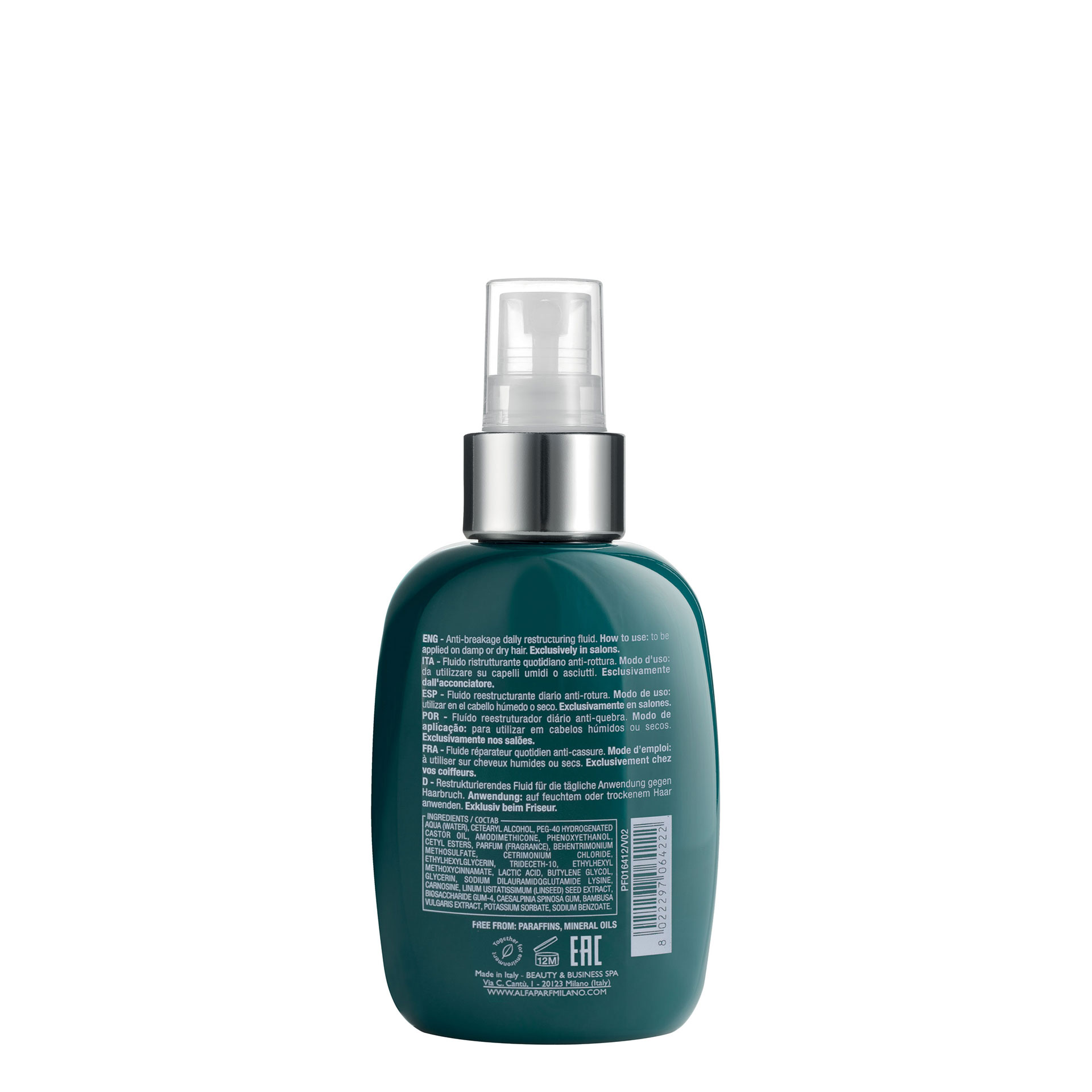 Alfaparf Milano Semi Di Lino Reparative Anti-Breakage Daily Fluid 125ml