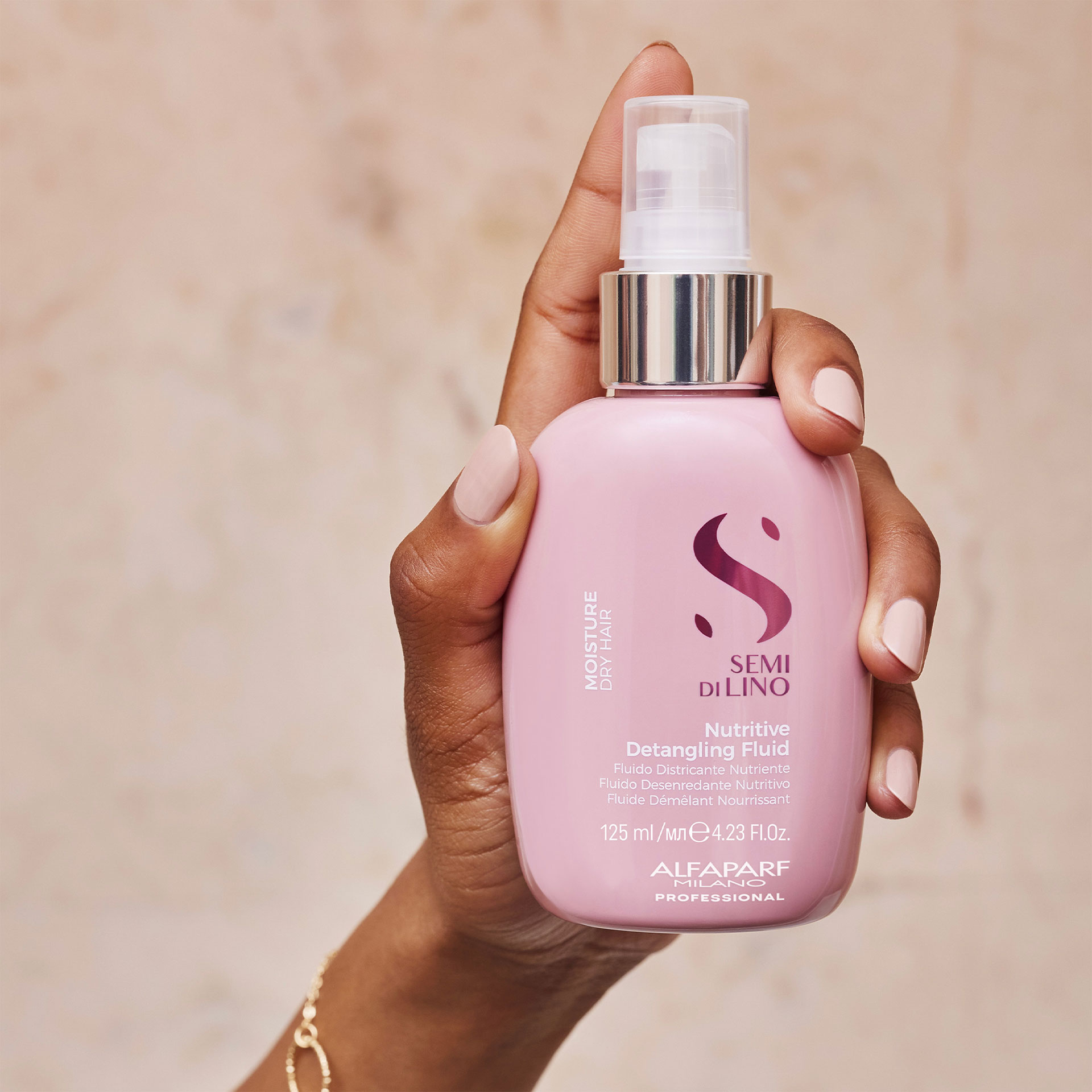 Alfaparf Milano Semi Di Lino Moisture Nutritive Detangling Fluid 125ml