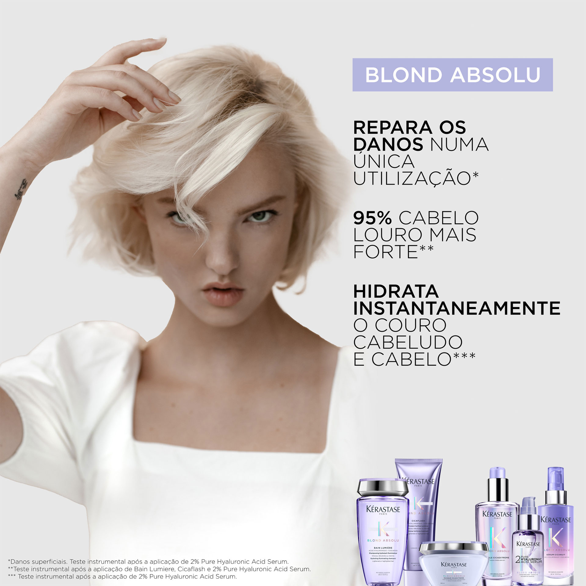 Kérastase Blond Absolu 2% Pure Hyaluronic Acid Serum 50ml