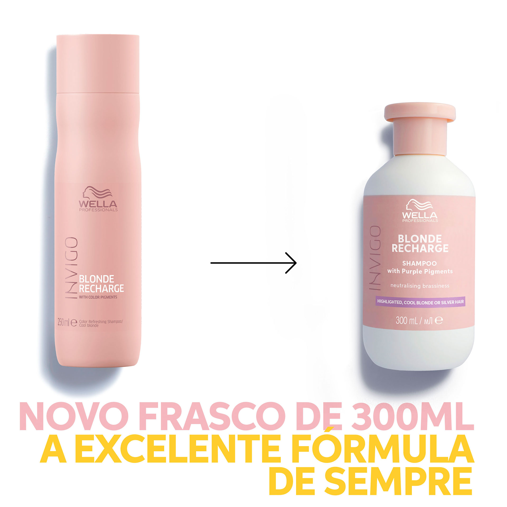 Wella Invigo Blonde Recharge Shampoo 300ml