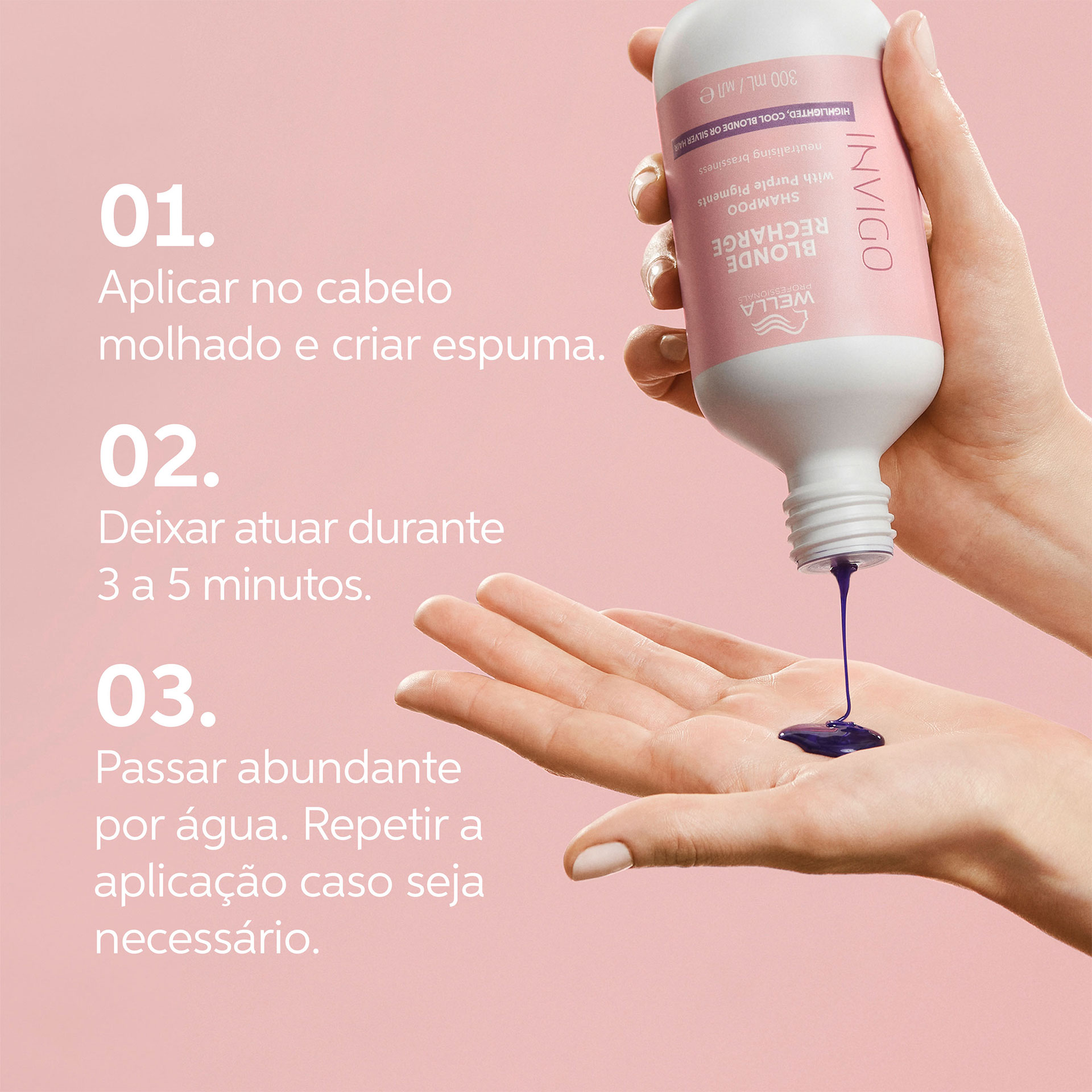 Wella Invigo Blonde Recharge Shampoo 300ml