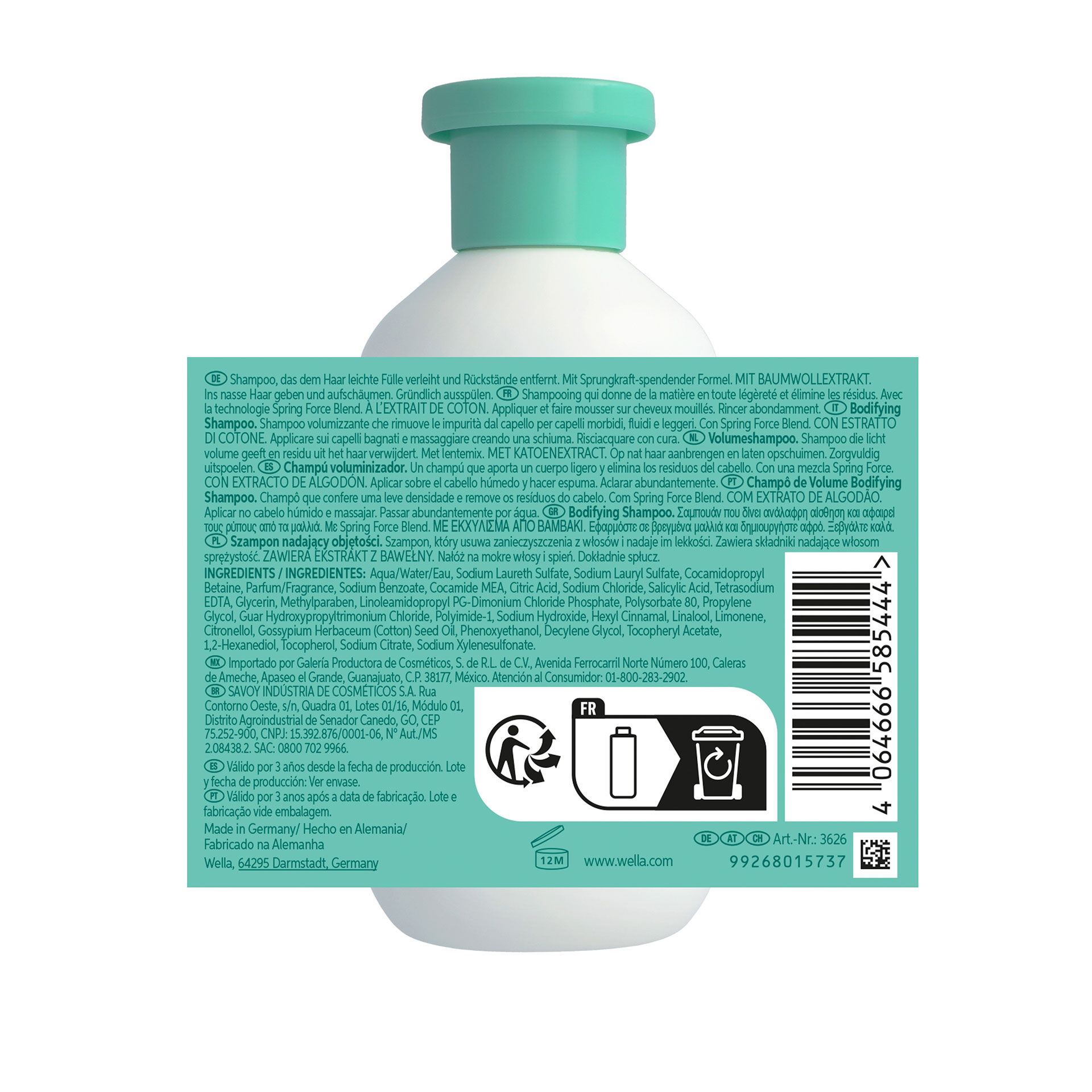 Wella Invigo Volume Boost Shampoo 300ml