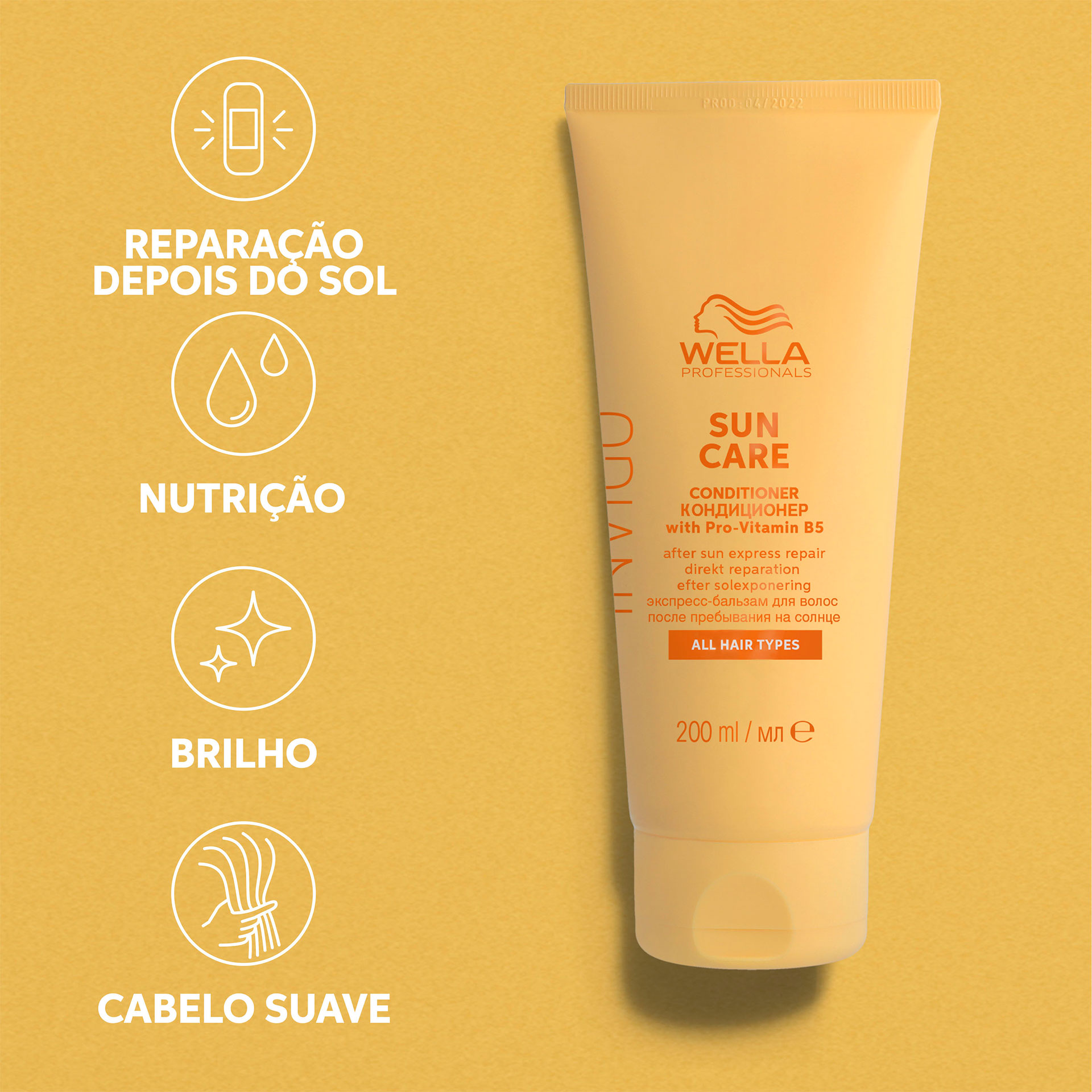 Wella Invigo Sun Condicionador 200ml