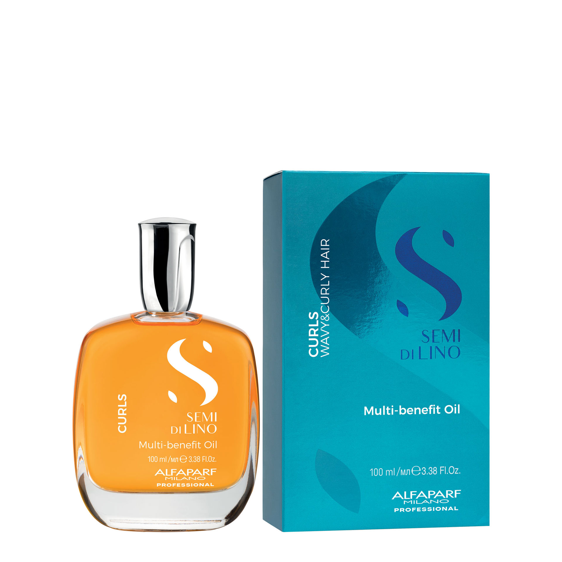 Alfaparf Milano Semi Di Lino Curls Enhancing Multi-Benefit Oil 100ml