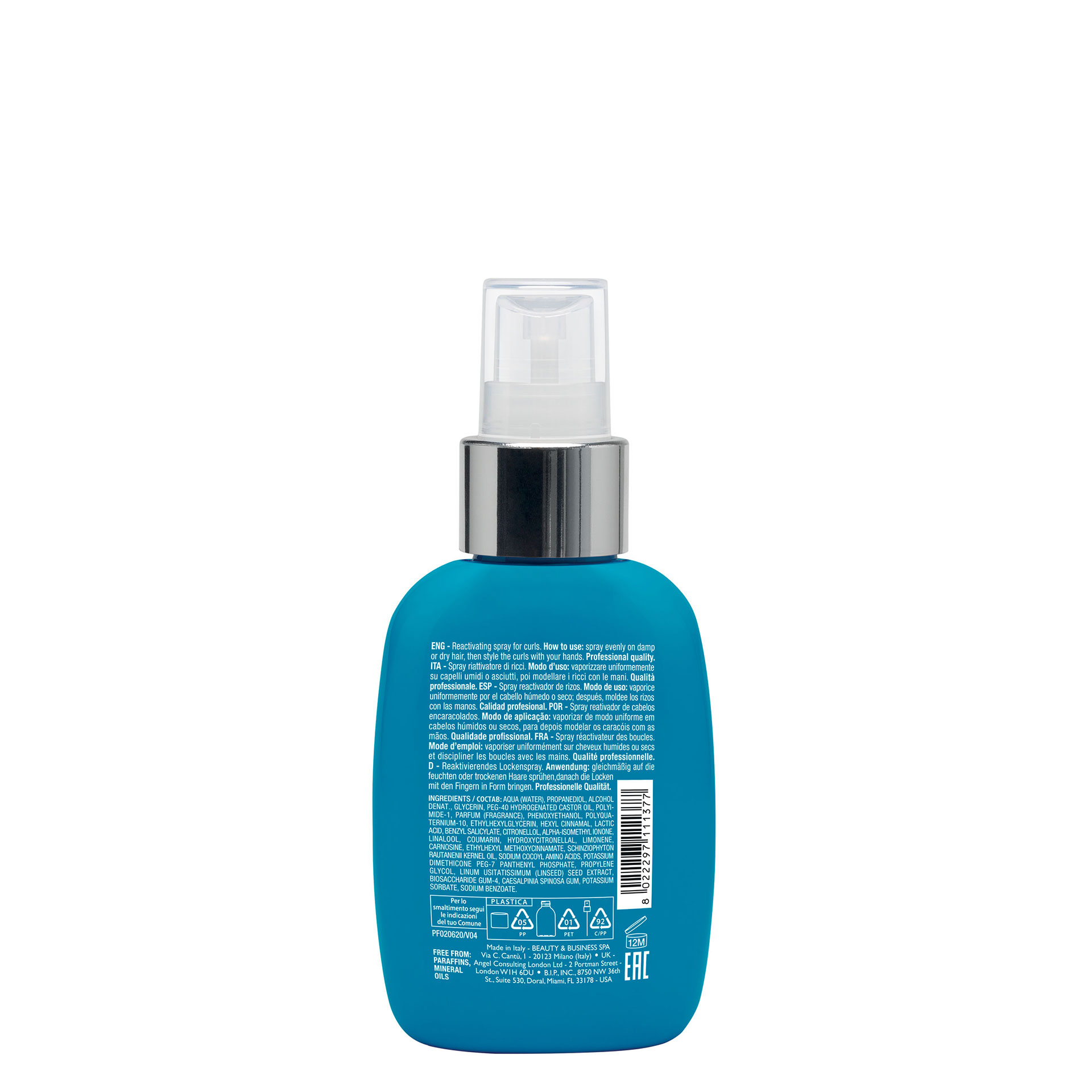 Alfaparf Milano Semi Di Lino Curls Enhancing Reactivating Spray 125ml