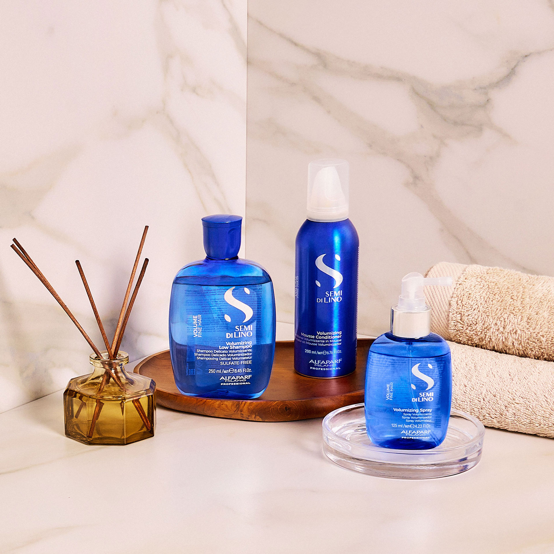 Alfaparf Milano Semi Di Lino Volumizing Mousse Conditioner 200ml