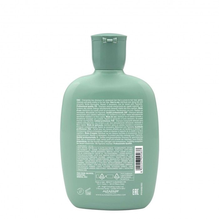 Alfaparf Milano Semi Di Lino Scalp Renew Energizing Low Shampoo 250ml