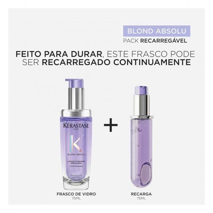 Krastase Blond Absolu L`Huile Cicagloss Recarregvel 75ml