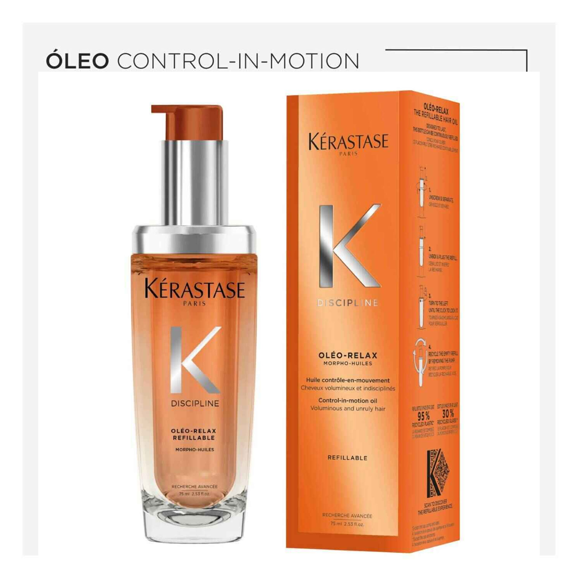 Kérastase Discipline Oléo - Relax Recarregável 75ml