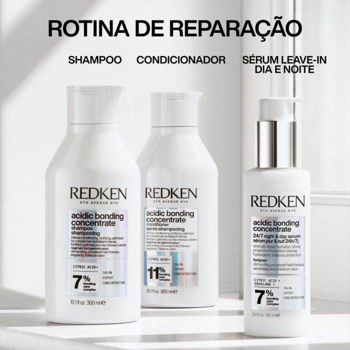 Redken Acidic Perfecting Concentrate Concentrate Srum 24/7 Dia e Noite 100ml