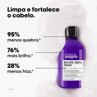 L`Or�al Serie Expert Keratin Alpha Sleek Shampoo 300ml