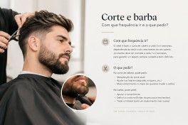Corte e barba: com que frequência ir e o que pedir Corte e barba: com que frequência ir e o que pedir